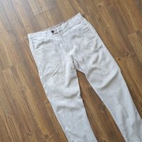 Страхотен мъжки летен панталон H&M  Linen Blend слим фит ,  размер 50 , 100%  лен, снимка 2 - Панталони - 33178310