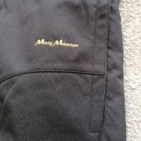 Продавам нов черен мъжки панталон с отвори за вентилация софт шел Misty Mountain , снимка 3 - Панталони - 43395982