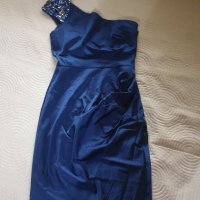 Дизайнерска рокля Jane Norman с голо рамо, снимка 9 - Рокли - 27032029
