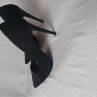Елегантни дамски обувки  PAOLO BOCELLI , велурени , номер 38, снимка 9 - Дамски елегантни обувки - 40626311