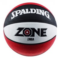 Баскетболна топка SPALDING Zone нова  Изработена от здрав гумен материал. Устойчива за игра на всяка, снимка 1 - Баскетбол - 28895583