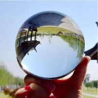 Кристална топка за фотография стъклена сфера за снимки декорация, снимка 6 - Фотоапарати - 27143136