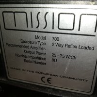 mission model 700-1 брои 0607212141, снимка 15 - Тонколони - 33444551