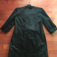 Черен шлифер с ръкав 7/8 , снимка 3 - Палта, манта - 24871407
