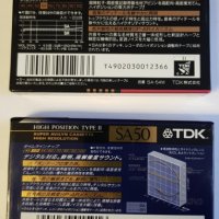 TDK SA японски аудиокасети, снимка 2 - Аудио касети - 43567830
