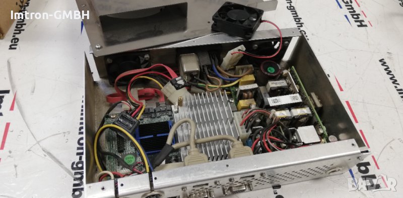 Индустриално дъно INTEL ATOM N 450 DDR3 2GB + fanless Power supply в метален корпус , снимка 1