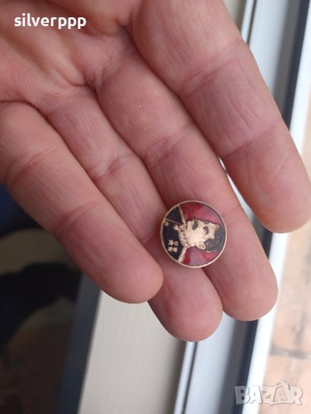 Емайлирана значка Сталин , снимка 1