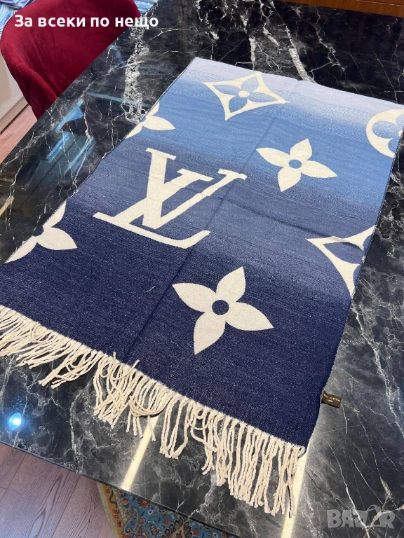 Louis Vuitton Шал 100% Кашмир Луис Витон Код SK662, снимка 1