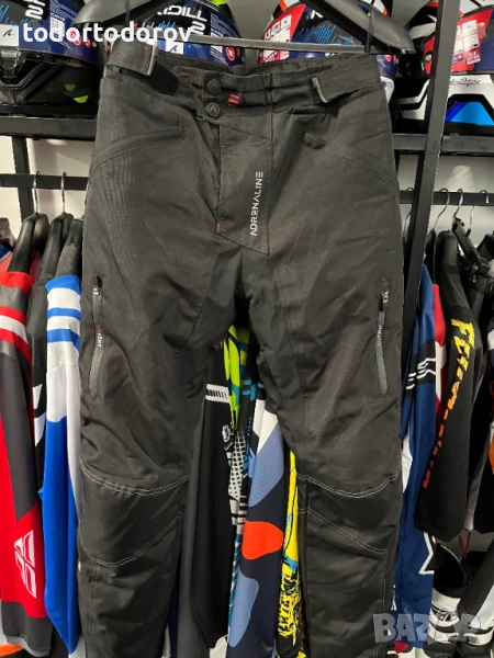 Текстилен мото панталон ADRENALINE SOLDIER M -50,протектори,подплата, снимка 1