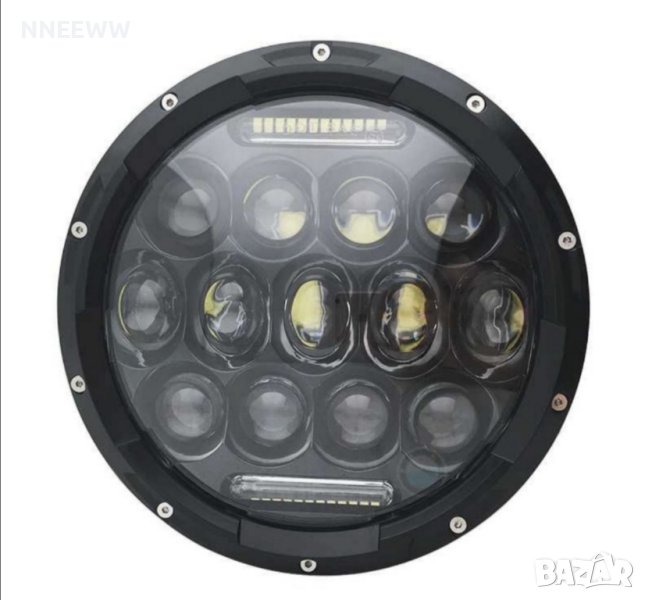 Лед Бар 7 инча за вграждане на джип, НОВО! , снимка 1