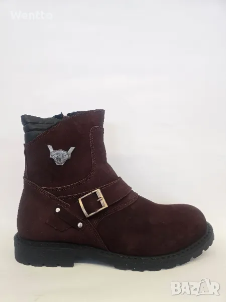 Мъжки боти - тъмнокафяви, снимка 1