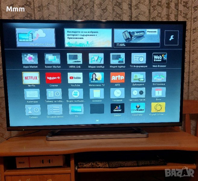 Телевизор PANASONIC TX-42AS520E LED SMART TV, 42.0 ", 106.7 см, снимка 1