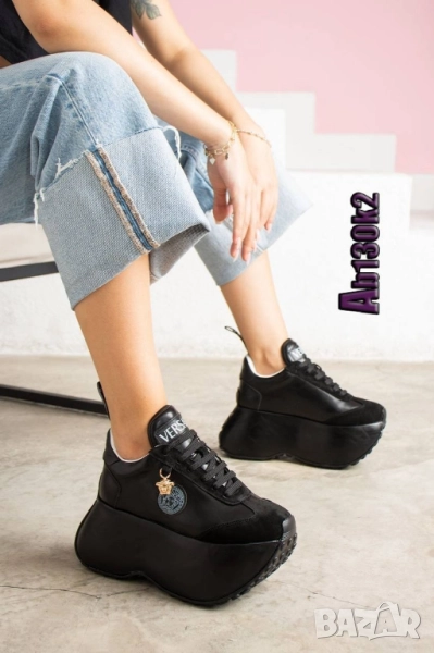 дамски маратонки versace от естествена кожа , снимка 1