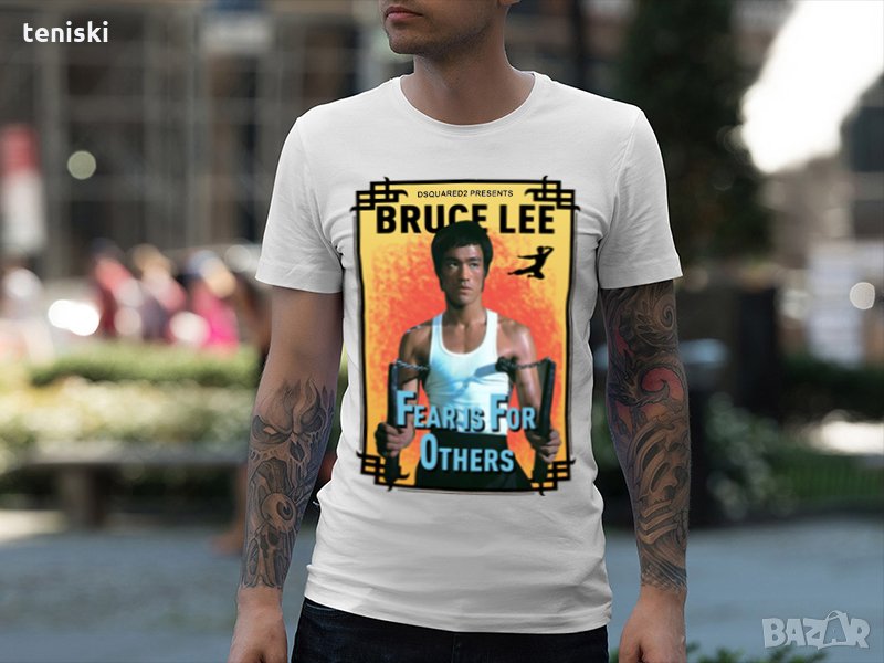 Мъжка тениска Bruce Lee 4 модела всички размери, снимка 1