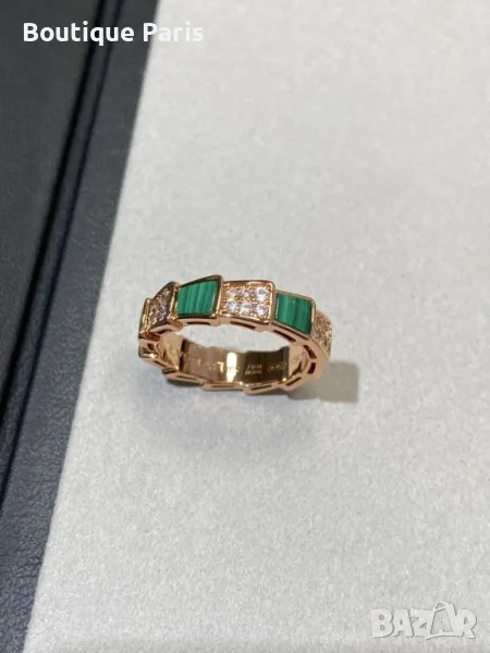 Bvlgari Serpenti Viper Оригинален пръстен, снимка 1