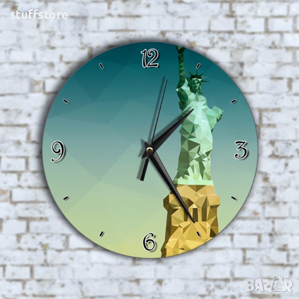 Стенен Часовник - Скалиста Статуята На Свободата, снимка 1
