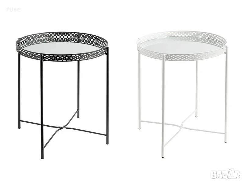 НОВИ! Метална помощна маса поднос сгъваема Два цвята , снимка 1