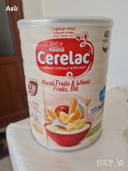 Детска каша с мляко Смесени плодове и пшеница , снимка 1