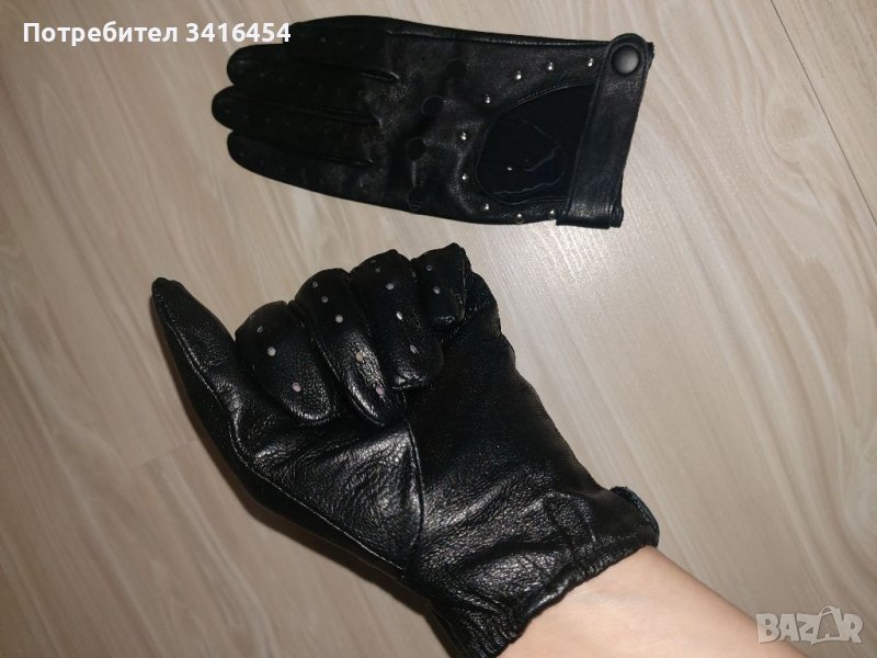 Дамски кожени ръкавици, снимка 1