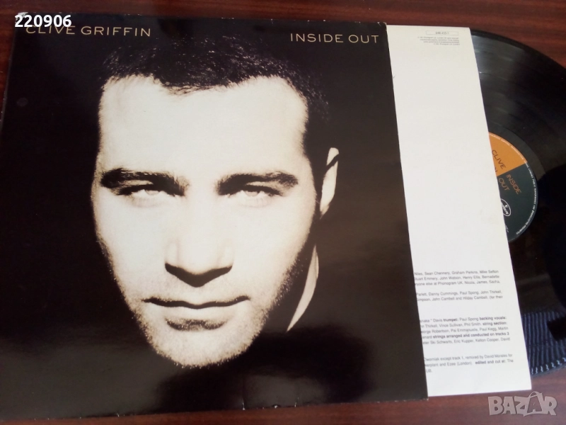 Плоча Clive Griffin – Inside Out, снимка 1