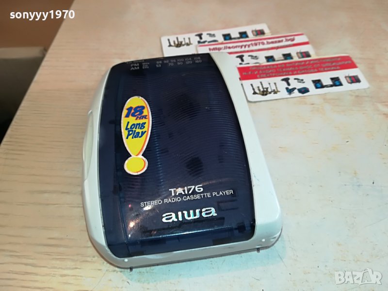 AIWA HS-TA176 WALKAN DECK/RADIO-FRANCE 0811221617, снимка 1