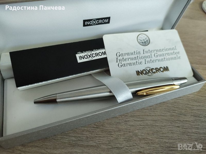 Химикалка inoxcrom с международна гаранция и сертификат за качество , снимка 1