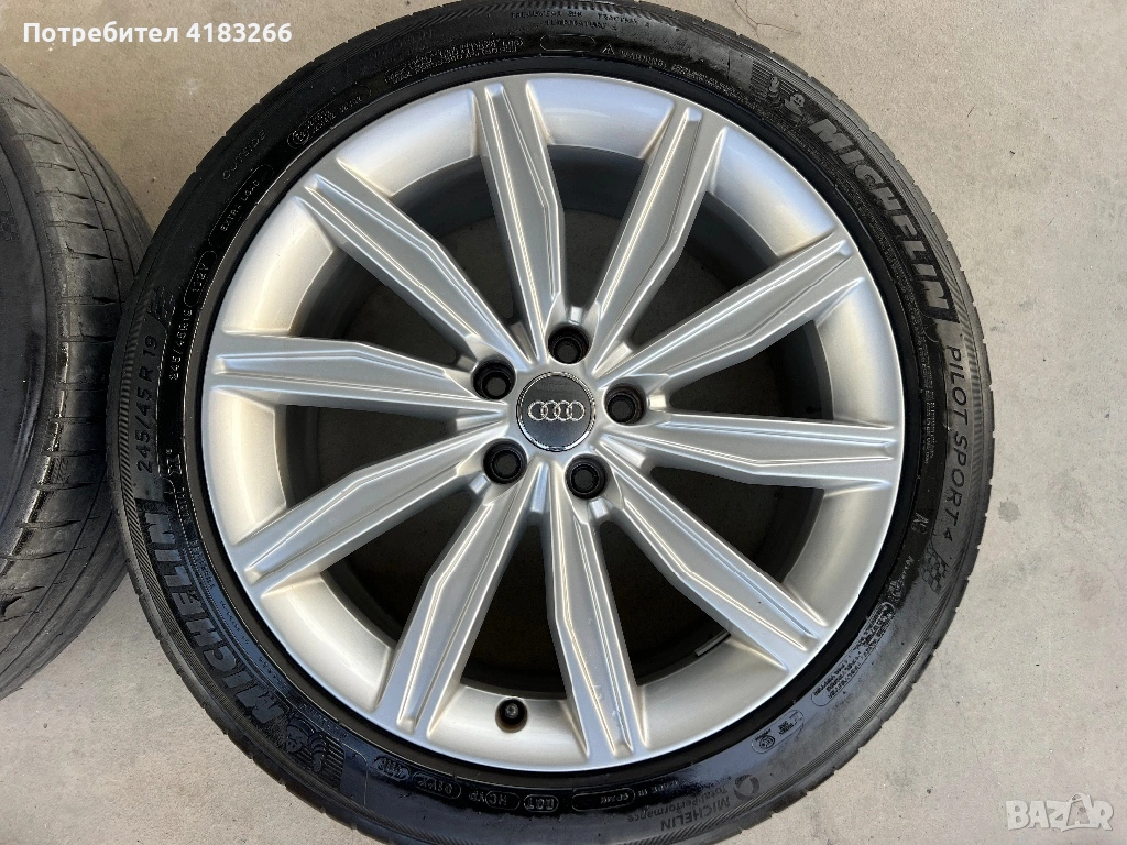 Оригинални джанти за АУДИ AUDI VW SEAT SKODA R19 5x112 ET40 8.5Jx19H2 ET40, снимка 1