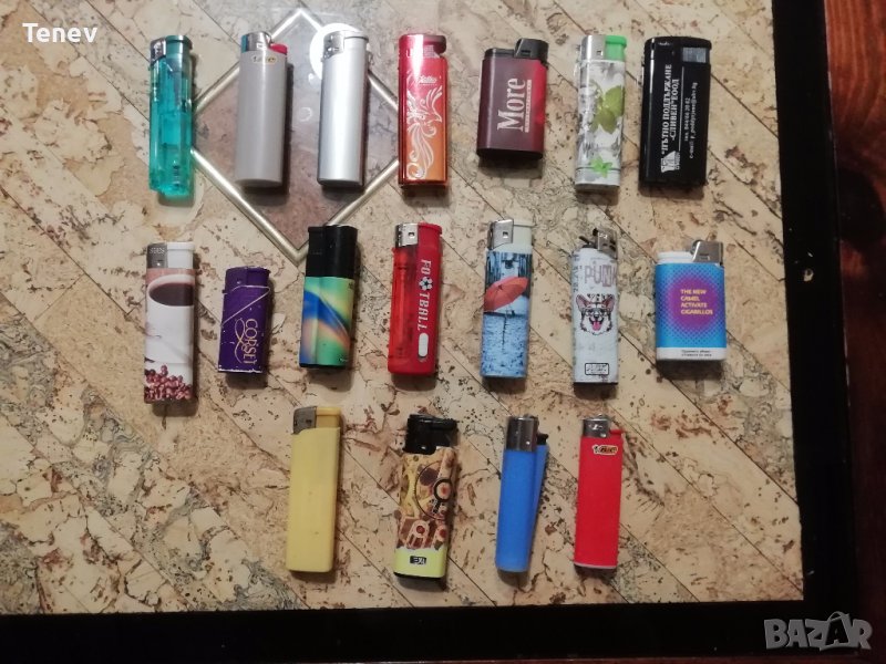 Колекция запалки  - 18 бр., снимка 1