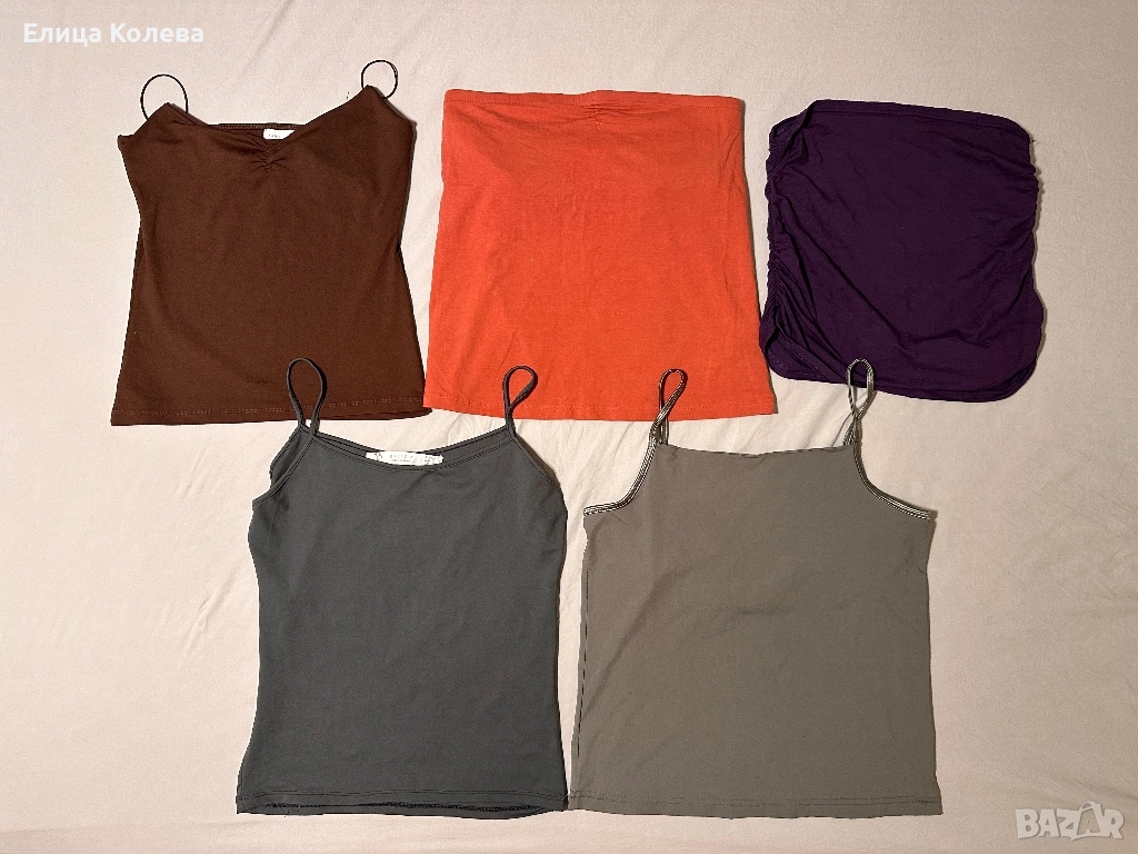 Zara и други лот дамски потници и бюстиета размер М, снимка 1