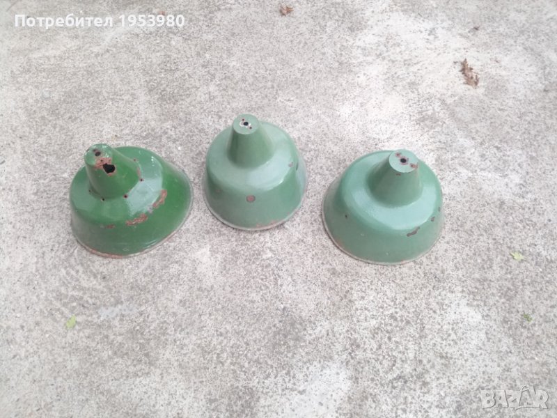 Стари емайлирани лампи, снимка 1