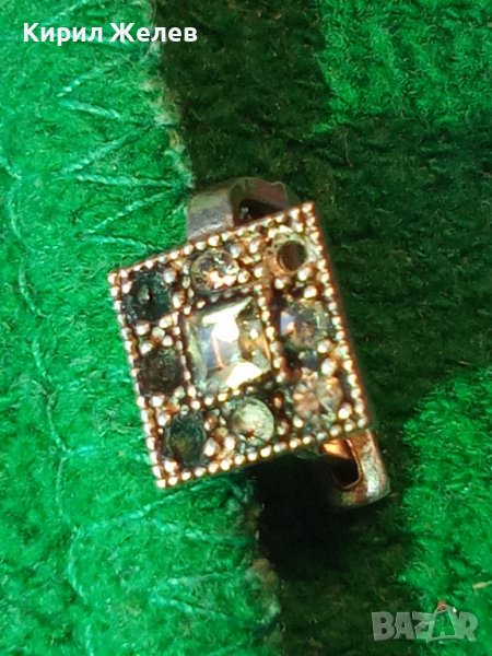 СТАРА СРЕБЪРНА АНГЛИЙСКА СКЪПОЦЕННА ВИНТИДЖ АРТ ОБЕЦА СРЕБРО 925 ПРОБА 38825, снимка 1