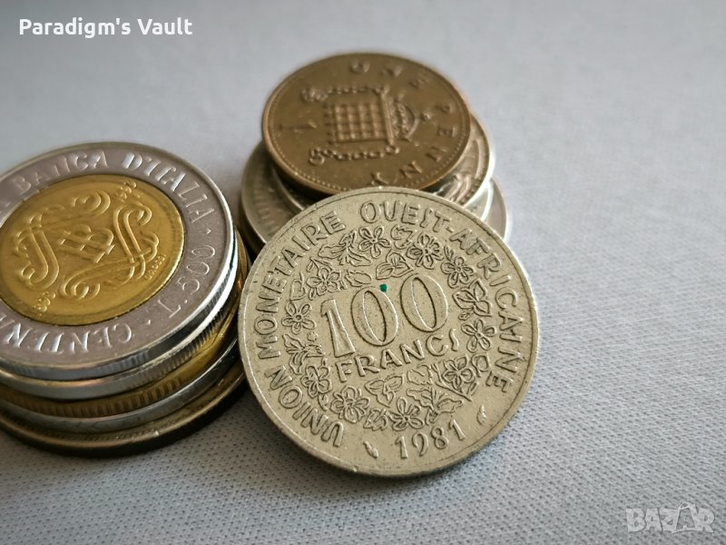 Монета - Западни Африкански Щати - 100 франка | 1981г., снимка 1