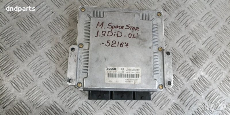 Компютър Mitsubishi Space Star 1.9DiD 2001г. 0281010438 8200066001 , снимка 1