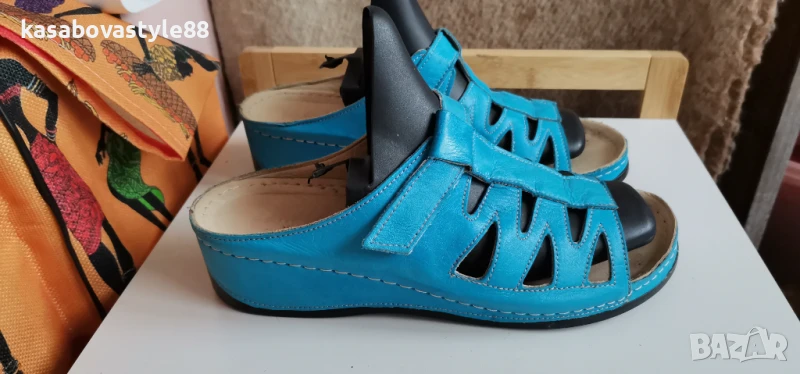 Ортопедични чехли Кaryoka 39.5н.Естествена кожа , снимка 1