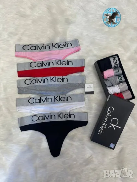 висококачествени дамско бельо в кутия calvin klein , снимка 1