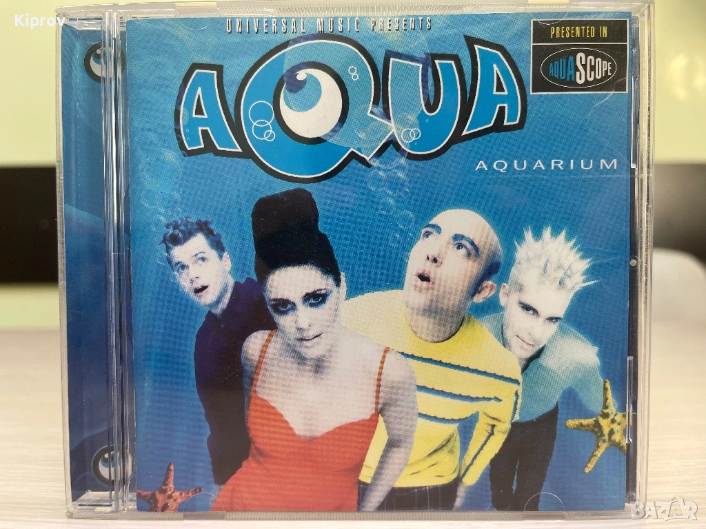 💿 Aqua – Aquarium (оригинален CD), снимка 1