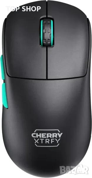 CHERRY XTRFY M68, ултра-лека безжична мишка за игри, 2,4 GHz RF, черна, снимка 1