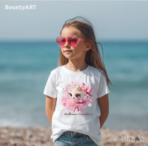 Тениска Ballerina Cappuchina, снимка 1
