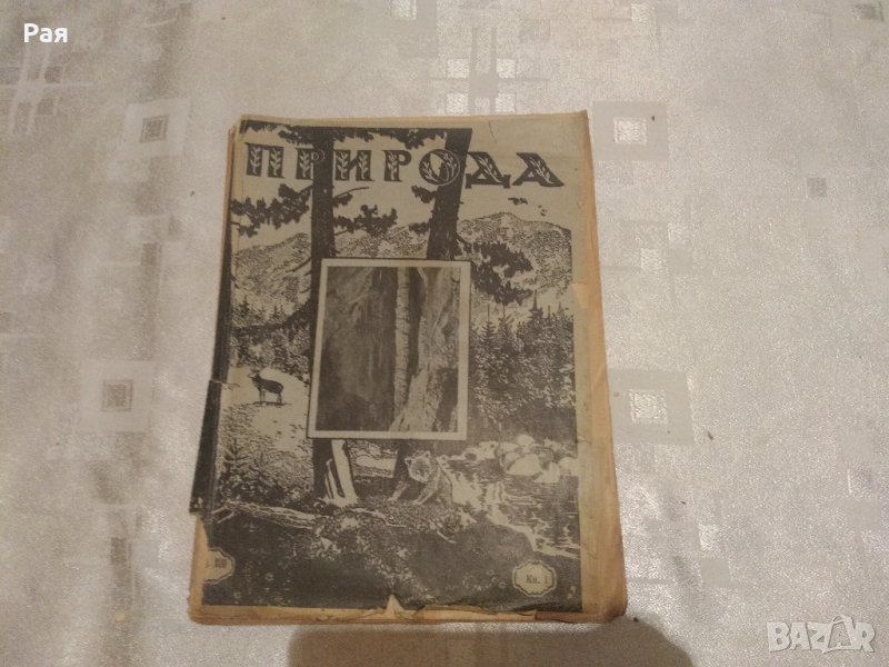  Ретро списание "Природа" 1942 г , снимка 1