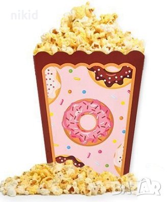 поничка понички парти Парти кутия за дребни лакомства пуканки и др, снимка 1