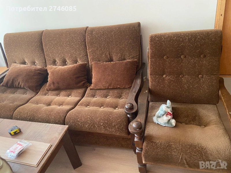 Холна гарнитура масив, снимка 1