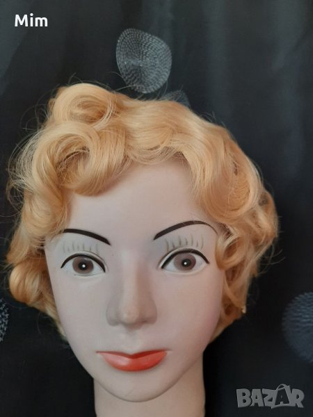 Руса къдрева перука , снимка 1