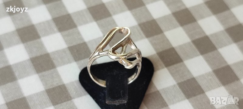 СРЕБЪРЕН ПРЪСТЕН 3.68 ГРАМА/ ПРОБА 925, снимка 1