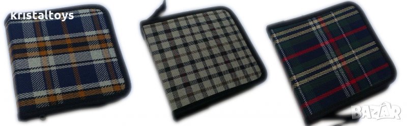 Промоция 3 броя -Платнен несесер за съхранение на компютърни дискове СД с цип, CD - CD Holder 3 броя, снимка 1