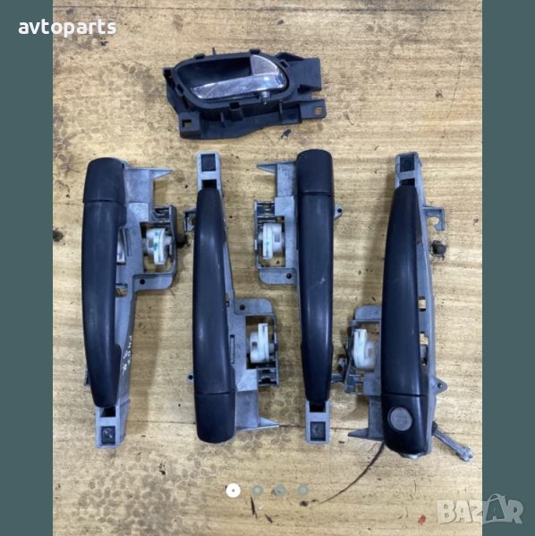 Peugeot 407 комби външни дръжки врати и вътрешна предна дясна, снимка 1