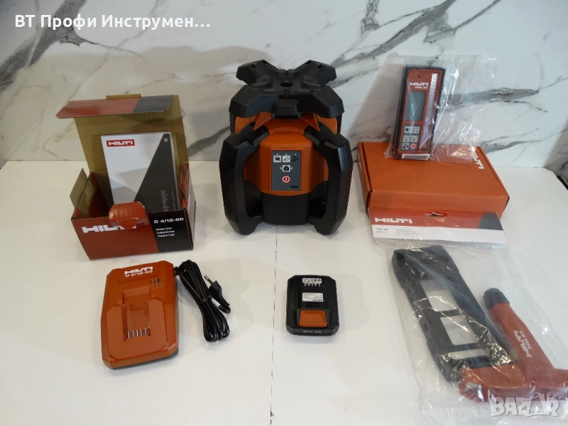 2023 - Hilti PR 30 HVS A12 - Ротационен лазерен нивелир, снимка 1