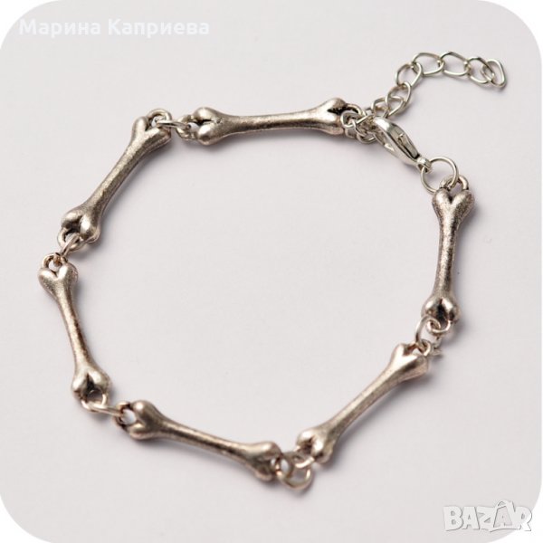 Гривна "Bones" В наличност два цвята. /В-15/, снимка 1