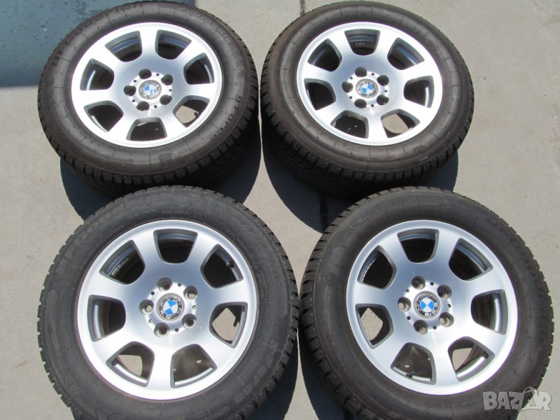 оригинални алуминиеви джанти 16'' за BMW 530(E60),BMW320(E90)/5x120x72.6**008**, снимка 1