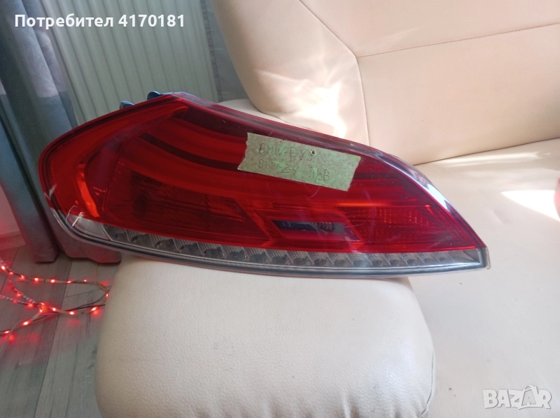 бмв е89 z4 2011г.заден ляв стоп лед, снимка 1