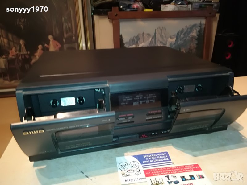 aiwa stereo deck-внос germany 0507210848, снимка 1